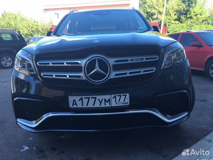 Бампер AMG 63 Mercedes GLS 166
