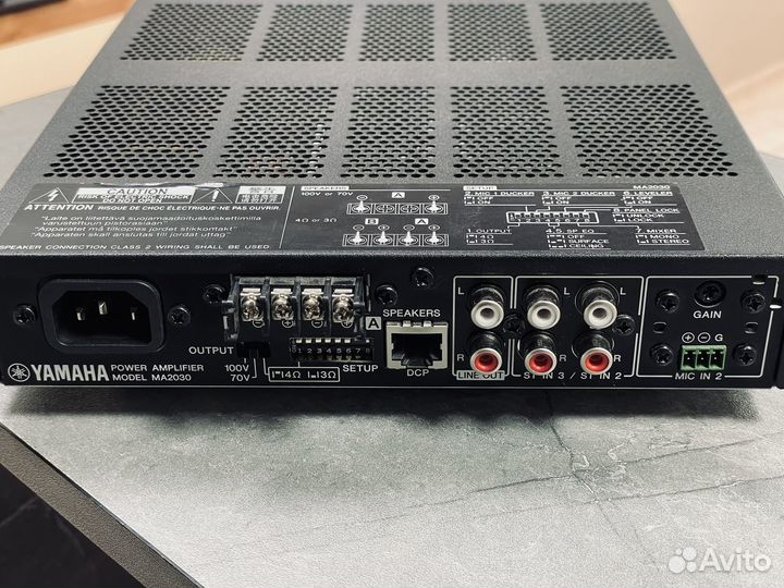 Yamaha MA2030 Трансляционный усилитель мощности