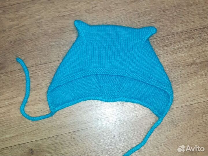 Чепчик с ушками, новинка 2023г