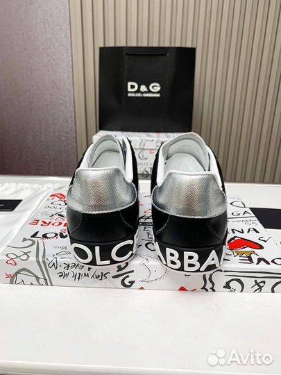 Кеды Dolce&Gabbana кожа