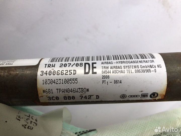 Подушка безопасности боковая Volkswagen Passat B6