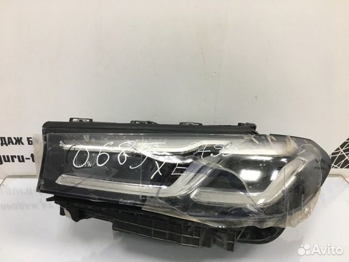 Фара лэд LED адаптивная левая Bmw 5 G30 рестайлинг
