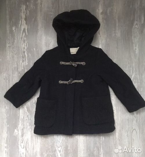 Пальто для девочки zara 110
