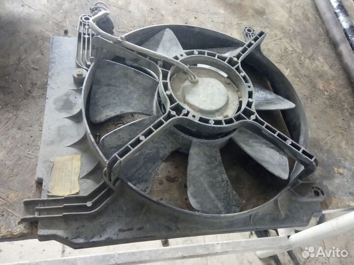 Вентилятор охлаждения ланос шанс