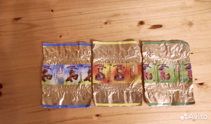 Фанты от конфет и шоколада