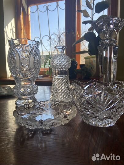 Хрустальная конфетница