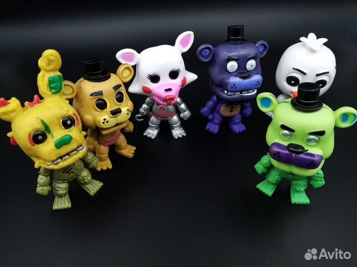 Аниматроники Фредди FNaF комплект 6в1