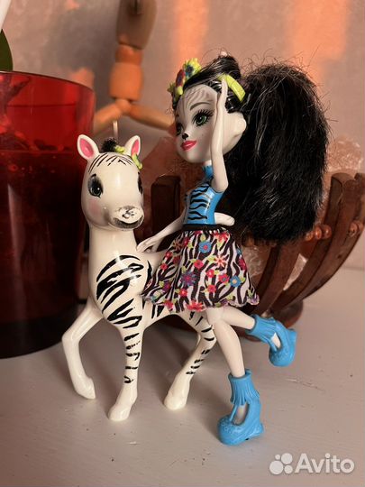 Кукла Enchantimals зебра волк