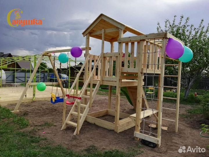 Детская игровая площадка супер комплектация