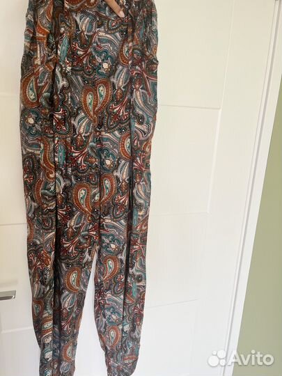 Легкие штаны алладинн женские