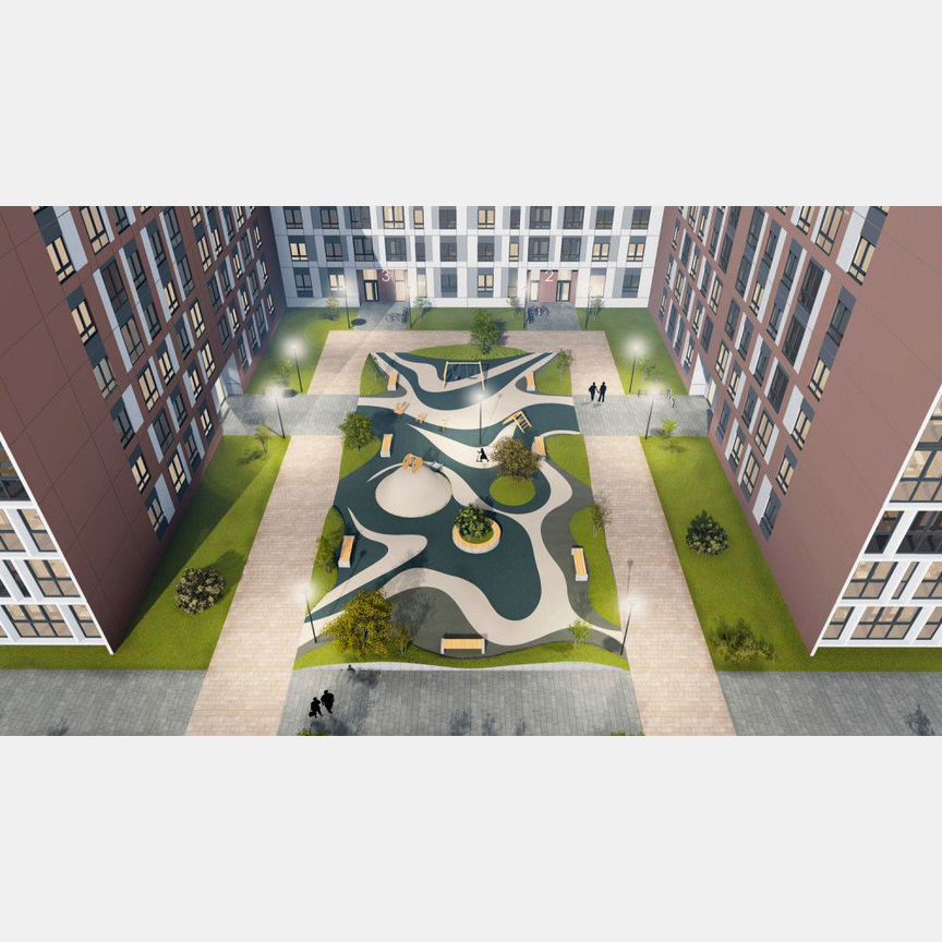 1-к. квартира, 36,6 м², 4/8 эт.