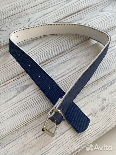 Ремень детский синий