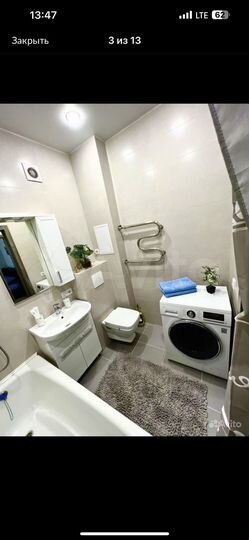 1-к. квартира, 40 м², 3/9 эт.