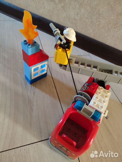 Лего дупло Lego Duplo Машина пожарная