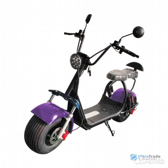 Электроскутер Citycoco Electric Scooter Purple HS2