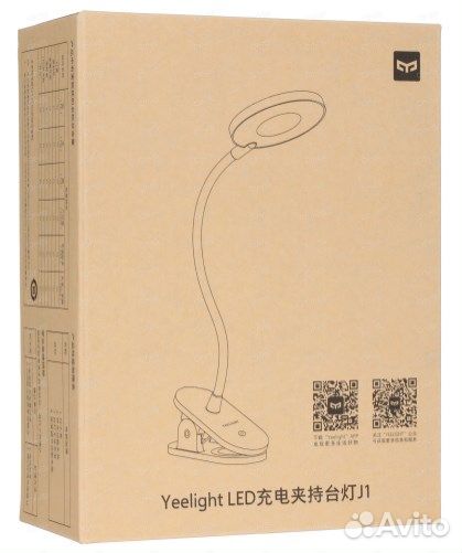 Настольная светодиодная лампа с прищепкой Yeelight