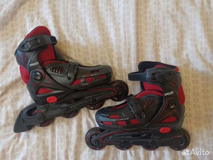 Роликовые коньки ролики раздвижные 30-33