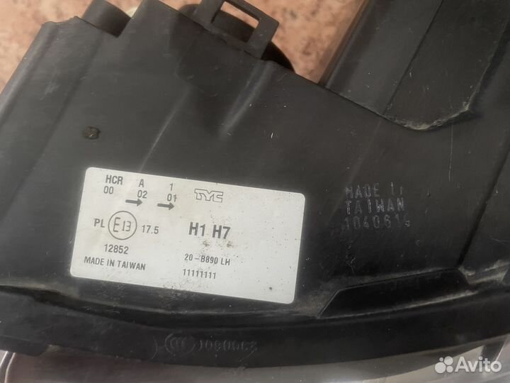 Блок-фара Skoda Octavia