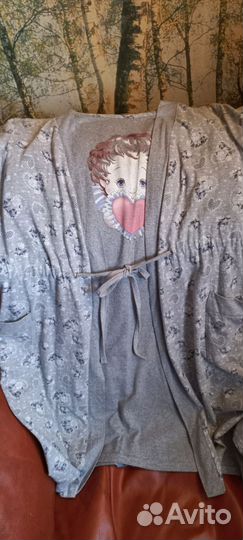 Халат +сорочка для беременных и кормящих