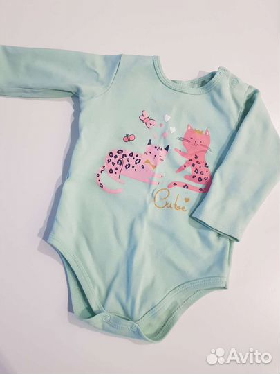 Боди для девочки 80-86