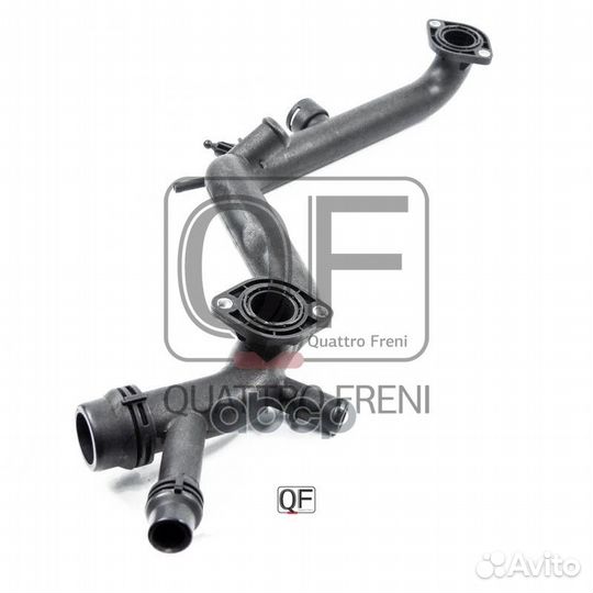 Патрубок VAG A6 04- сист.охлаждения QF00100100