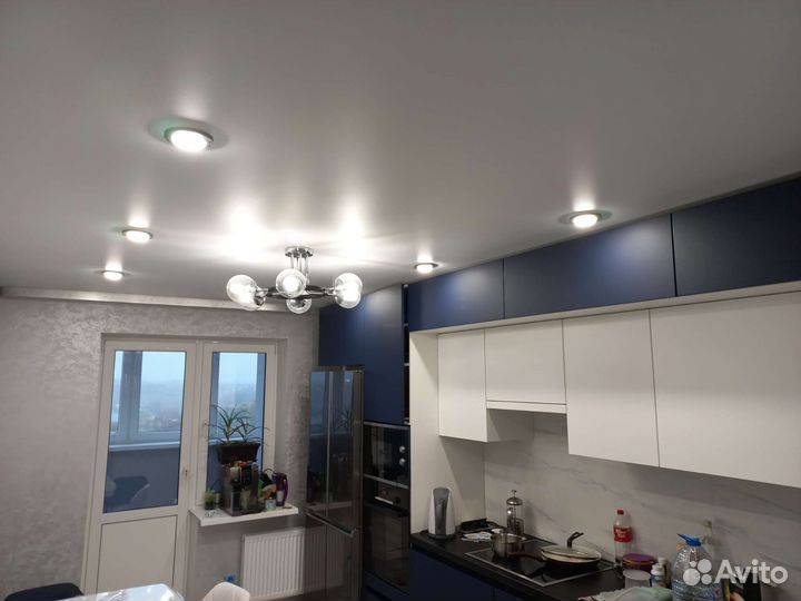 Натяжные потолки бюджетно