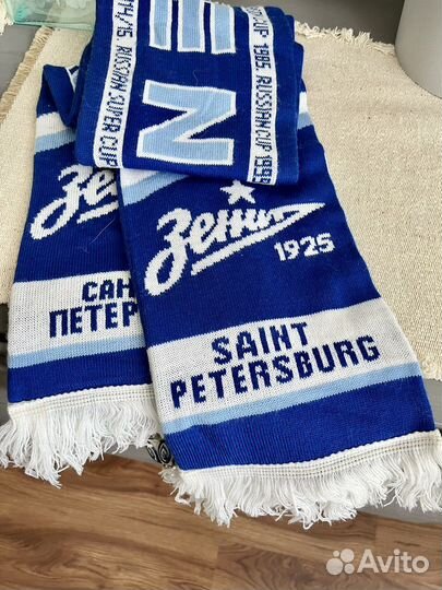Футболтный шарф болельщика Зенит