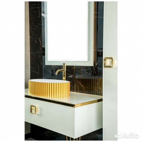 Зеркало Dolce White 105x70см