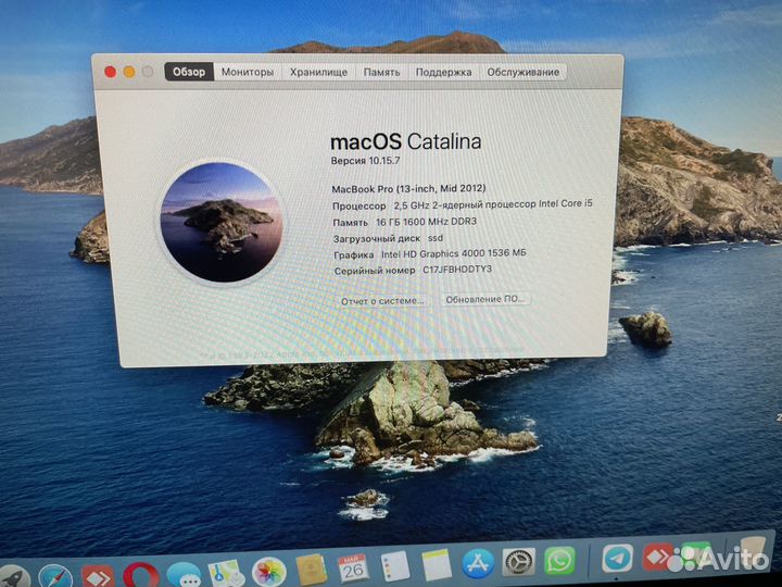 Apple MacBook Pro 13 2012 + Apple mouse