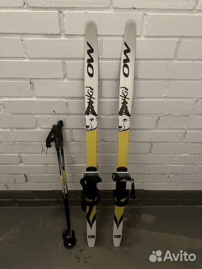 Беговые лыжи детские 110 см