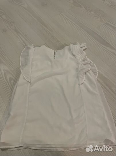 Блузка белая 146