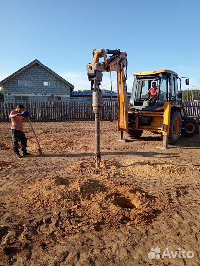 Услуги экскаватора погрузчика jcb