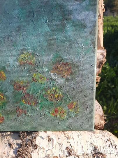 Картина акрилом на холсте