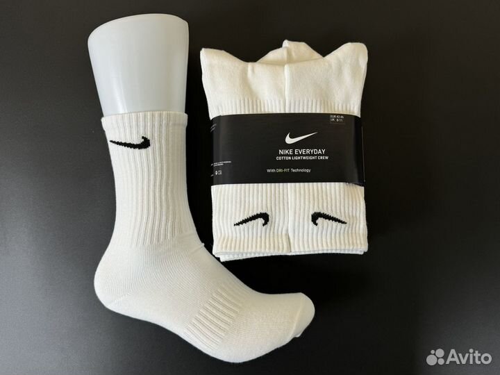 Носки nike высокие 10 пар