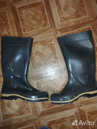 Сапоги резиновые мужские 42