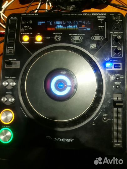 Dj контроллер pioneer cdj 1000 mk 2