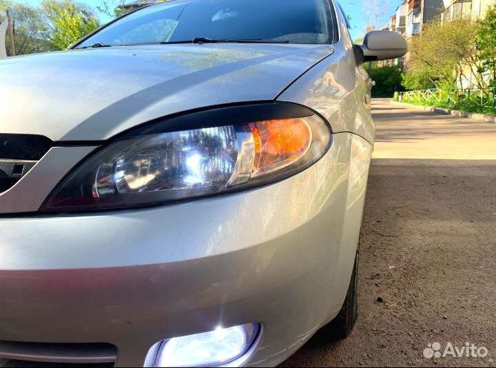Реснички на фары для Chevrolet Lacetti хэтчбек