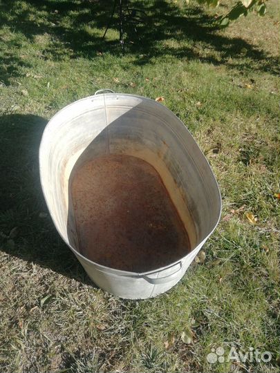 Таз оцинкованный