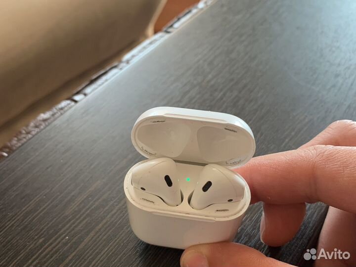 Беспроводные наушники apple airpods оригинал