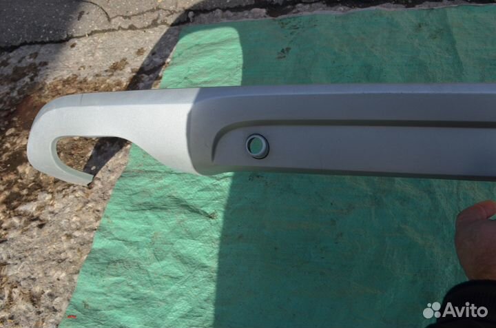 Юбка заднего бампера BMW X1 E84