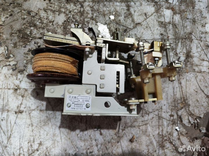 Реле промежуточное перегрузки давления времени