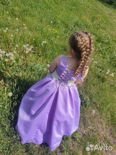 Платье для девочки 7-9 лет