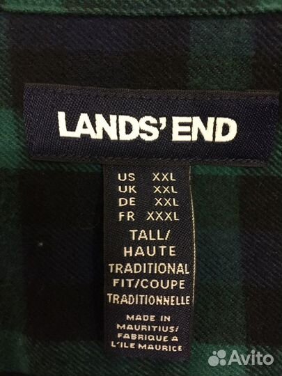 Рубашка мужская Lands' End (USA) 3XL