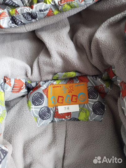 Зимний комбинезон 74 см