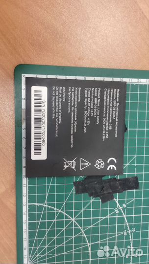5 шт Таблетная батарея 9000mah 3.8v (BRP-38-9000)
