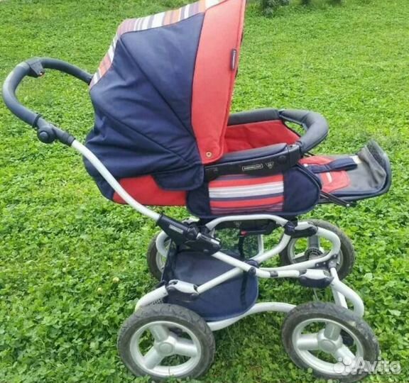 Детские коляски 2 в 1 с большими колесами