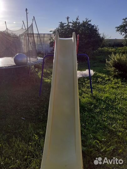 Детская горка пластиковая уличная бу