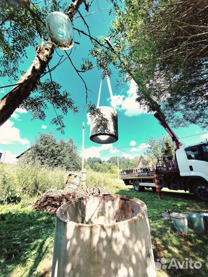 Чистка колодца, септик под ключ