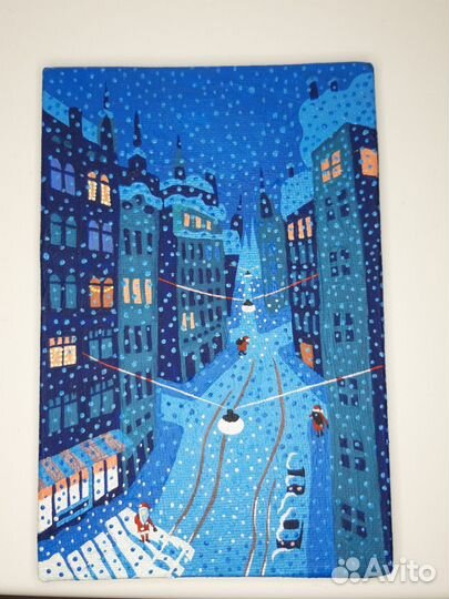 Картина акрилом на холсте