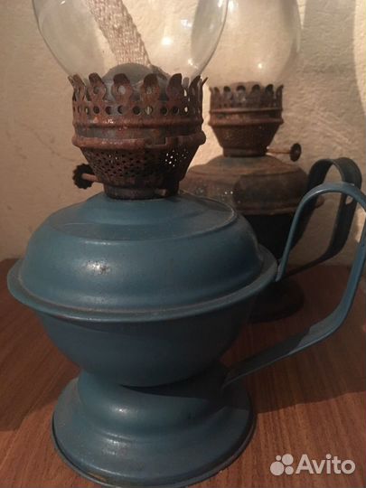 Лампа керосиновая старинная